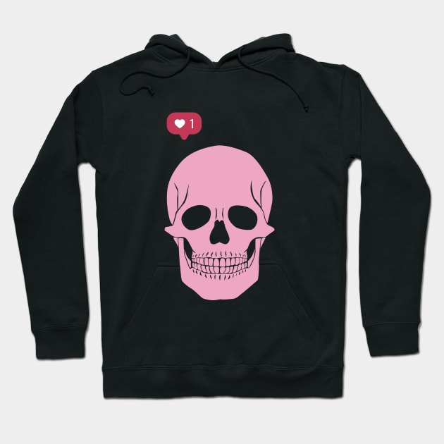 Death by likes Hoodie by candelanieto